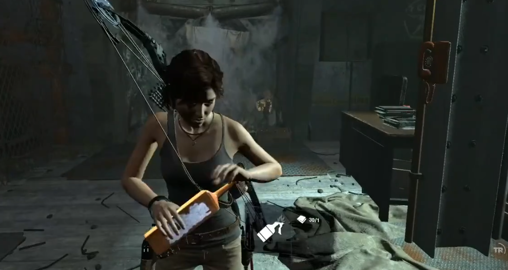 古墓丽影崛起燃烧瓶怎么通过水流