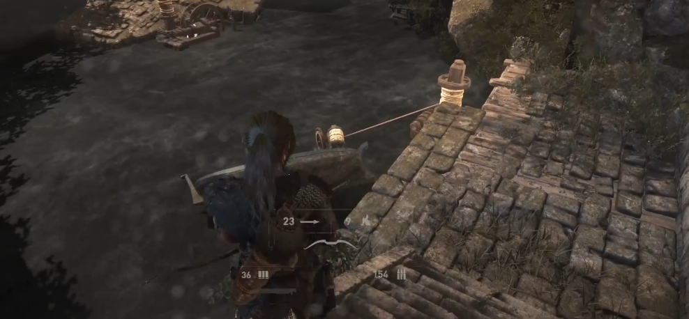 古墓丽影崛起小船怎么过