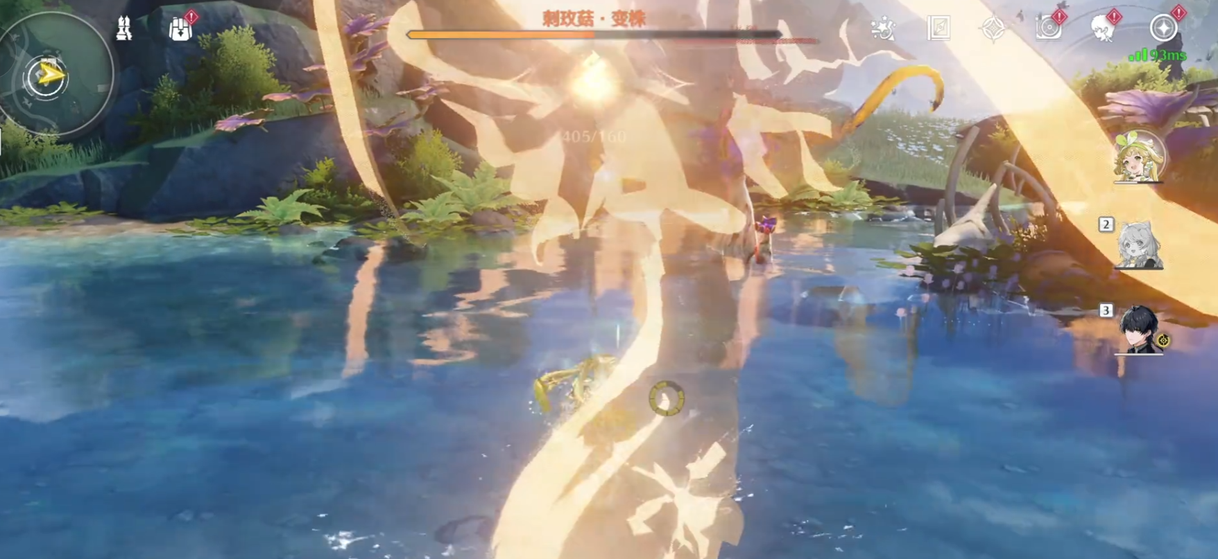 鸣潮刺玫菇怎么打断