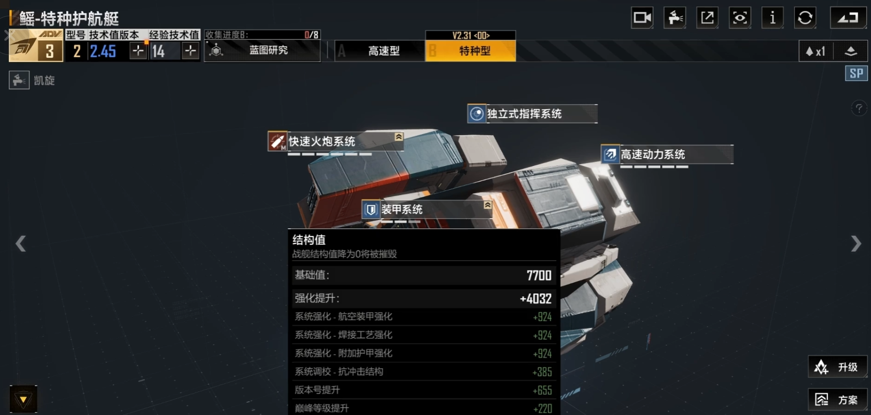 无尽的拉格朗日护航艇用什么船