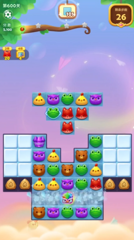 开心消消乐600关怎么玩 开心消消乐600关怎么玩