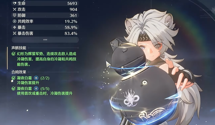 鸣潮凌阳用什么声骸套装 鸣潮凌阳用什么声骸套装