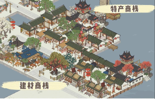 江南百景图如何找到建筑