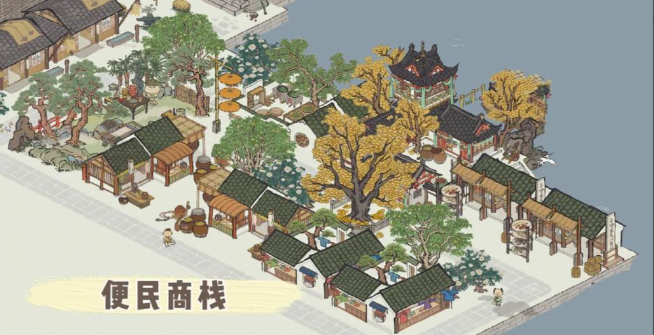 江南百景图如何找到建筑