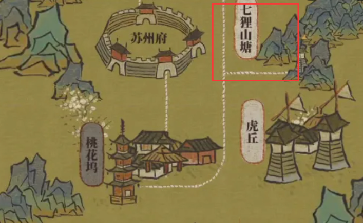 江南百景图财见枝在哪里 江南百景图财见枝在哪里