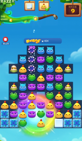 开心消消乐22隐藏关怎么过