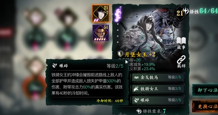 影之刃3副心法生效什么