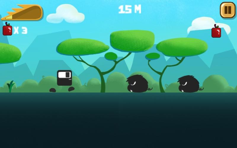 小黑球的跳跃之旅